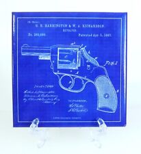 Police Revolver Blueprint Magnet 3