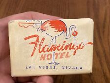 Vtg Flamingo Hotel Las Vegas The Show Place Of The Nation Soap Bar Advertisement picture
