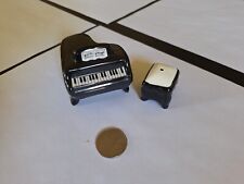 VTG 1950s MCM Piano and Stool Salt and Pepper Shaker Five and Dime Korea picture