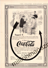 1911 Coca Cola Soda Fountain original ad from Theatre picture