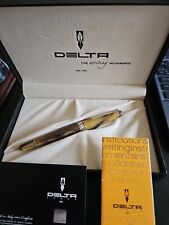 New Delta Virtuosa-  Light Horn Resin/ Rollerball Made in Italy  picture
