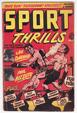 Sport Thrills #12 Very Good 4.0 Yobi Berra Dick Cole Star Publications 1951 picture