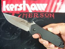 KERSHAW EMERSON - CQC-6K Black G-10 instant-opening wave Knife 2-tone KAI 6034 picture