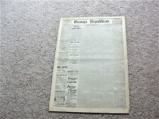 Geauga Republican, Wednesday, October 4, 1882- Chardon, Ohio Newspaper.  picture