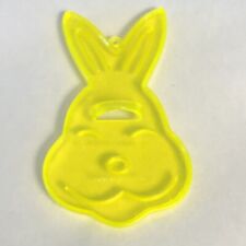 VTG RARE Amscan Rabbit Cookie Cutter Easter Bunny Mold Spring Transclucent picture