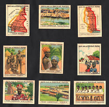 French Mandates Africa Togo Cameroon 1938 Chocolate Cards Maps Anecho Doula picture