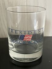 President George W Bush Inauguration  Whiskey Tumbler Glass January 2001 picture