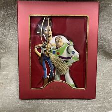 LENOX INFINITY and BEYOND TOY STORY ornament  Woody Buzz Lightyear picture