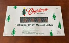 RARE 1994 The Christmas Collection 100 Super Bright Musical Lights picture