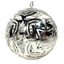 CHRISTOFLE Silver Plated Christmas Noel 2022 Ornament Ball (MSRP $175) picture