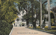 The Army & Navy Y.M.C.A., Honolulu, Hawaii Territory, Early Postcard, Unused  picture