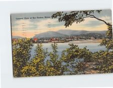 Postcard General View of Bar Harbor Maine USA picture