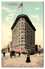 1911 Knights of Pythias Building, Indianapolis, IN Postcard picture