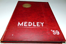 Vintage 1959 Danville High School Medley (Danville, IL) Retro Find Yearbook picture