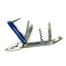 Leatherman Juice CS4 Folding Pliers Multi Functional Hand Tool, Blue Silver picture
