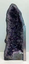 30lb Large AAA Amethyst Cathedral Amethyst Druze Brazil Geode Dark Purple picture