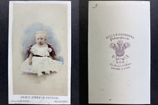 Hills & Saunders, Eton, Prince Henry of Prussia Vintage cdv albumen print. picture