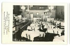 RPPC B&B Restaurant Diner Cafe COOKEVILLE TN Tennessee Real Photo Postcard picture