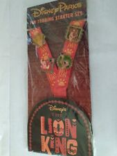Disney Parks Lion King Pin Trading Starter Set Lanyard 4 Pin Set  NEW picture