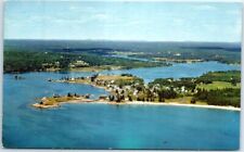 Postcard Pemaquid Beach Maine USA North America picture