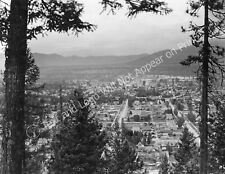 1936 Aerial View of Libby, Montana Vintage Old Photo Reprint picture
