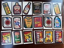1973 1974 Topps Wacky Packages Mixed Lot of 18 Stickers picture