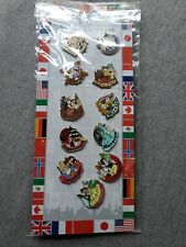 Disney Epcot World Showcase Countries 11 pin set-vintage-Germany-Norway-Japan NE picture