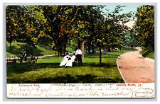 Fairmount Park, Council Bluffs Iowa IA Postcard picture