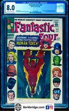 FANTASTIC FOUR 54 CGC 8.0 NICE AS 9.0 SEE GRADER NOTES 🔥 ALSO SEE OUR 8.5 & 9.6 picture