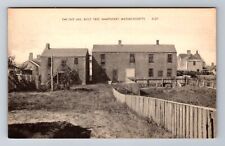 Nantucket MA- Massachusetts, The Old Jail, Antique, Vintage Souvenir Postcard picture