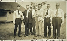 Excellent Antique 1919 RPPC Real Photo Postcard - Jones Famous Orchestra  picture