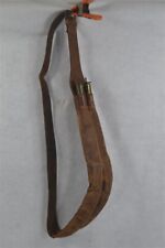 antique muzzleloader double shot pouch over shoulder snake early 1800s original  picture