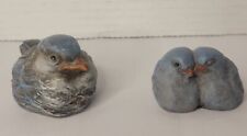 Set of 3 Tiny Scandanavian KESA Bird Figurines by Danisch Designs - Vintage -... picture