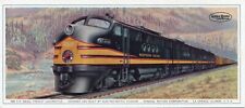 General Motors Locomotives, Specifications., Build Card, Northern Pacific picture