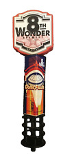 8th Wonder Brewery, Throwback Cream Ale Dome Faux’m Beer Tap Handle Astrodome TX picture