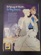1959 ViTG Original Magazine Ad PEPSI COLA Soda So Young At Heart So Very Smart picture
