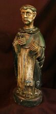 ANTIQUE SANTO OF SAINT ANTHONY *GLASS EYES* c.1830 picture