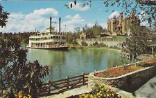 Vintage Florida Chrome Postcard Orlando Disney World Cruising River Joe Fowler picture