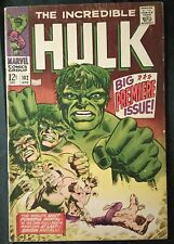 Incredible Hulk #102 (1968) ~ VF/F ~ Big Premiere Issue picture
