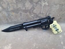 Doc Holliday Western Revolver Pistol Gun Assist Open Pocket Knife Folder Blade picture