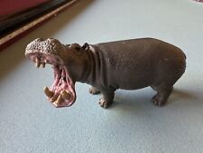 Schleich HIPPO OPEN MOUTH Figure Retired 2012 Wildlife Hippopotamus Safari Toy picture