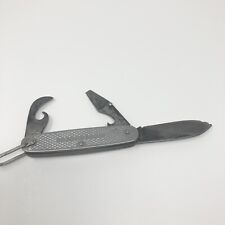 Vintage U.S. MARINE CORPS Utility Folding Pocket Knife Multi-Tool picture
