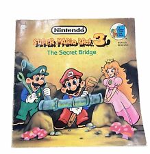 Vintage A Golden Book Nintendo Super Mario Bros. 3 The Secret Bridge 1990 Book picture
