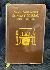 Vint 1966 New-St. Joseph Sunday Missah & Hymnal Book Catholic Publishing Co. NY picture