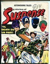 Amazing Stories of Suspense #99 1970's-Cass-Avengers-Daredevil-snake-VG/FN picture