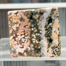 558g Natural Colourful Ocean Jasper Crystal Freeform Display Specimen Healing picture