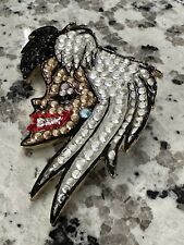 Rare 1990’s Cruella DeVil Austrian Crystal Pave pin by Madeline Beth - Pin 14403 picture