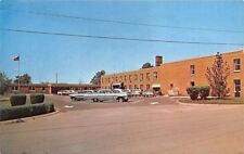 DeWitt Iowa~Community Hospital~1960s Cars in Parking Lot~Postcard picture