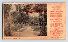1906. CITY PARK, DALLAS, TEXAS. MULLER NOVELTY & PAPER CO. POSTCARD. 1A38 picture