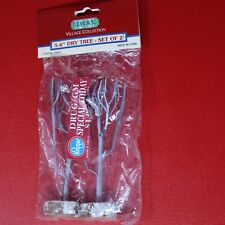 Lemax 5-6” Dry Tree Set Of 2 New in Package Perfect for Christmas Village picture